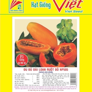 ĐU ĐỦ F1 RUỘT ĐỎ NP - 505 F1 PAPAYA RED NP-505