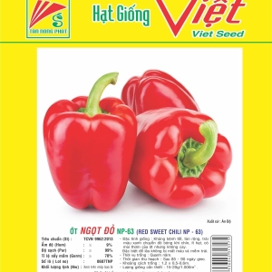 ỚT NGỌT ĐỎ NP-63 RED SWEET CHILI NP-63 ỚT NGỌT ĐỎ NP-63 RED SWEET CHILI NP-63