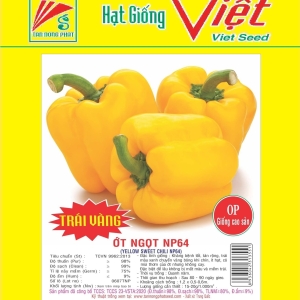 ỚT NGỌT VÀNG NP-64 YELLOW SWEET CHILI NP-64 ỚT NGỌT VÀNG NP-64 YELLOW SWEET CHILI NP-64