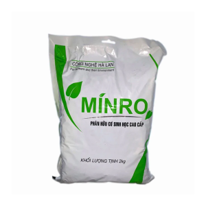 Phân bón hữu cơ sinh học Minro ( viên nở )