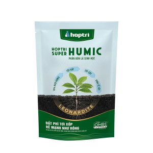 Phân Bón Lá Super Acid Humic Hợp Trí (1kg), Phân hữu cơ giúp ra rễ, cải tạo đất