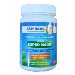 Phân bón vi lượng Super Magie - Tám Ngọc - Lọ 100gr Phân bón vi lượng Super Magie - Tám Ngọc - Lọ 100gr