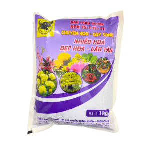 Phân đầu trâu BĐ-MK 15-7-17+TE - Túi 1kg Phân đầu trâu BĐ-MK 15-7-17+TE - Túi 1kg