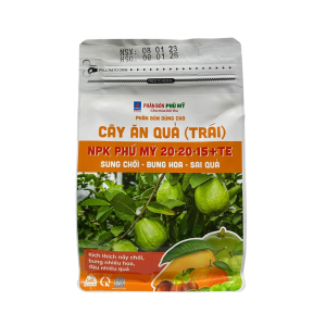 Phân NPK Phú Mỹ 20-20-15+TE Cây ăn quả