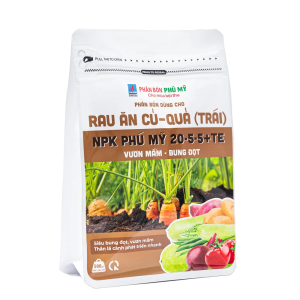 Phân NPK Phú Mỹ 20-5-5 + TE Rau ăn củ - quả
